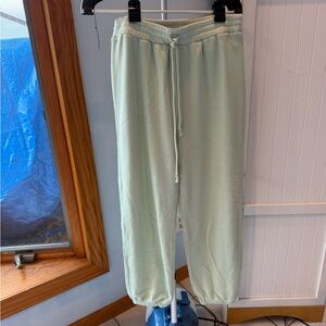 Forever 21 Mint Green Track Pants